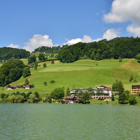 Hotel Kurhaus Am Sarnersee ザルネン エクステリア 写真